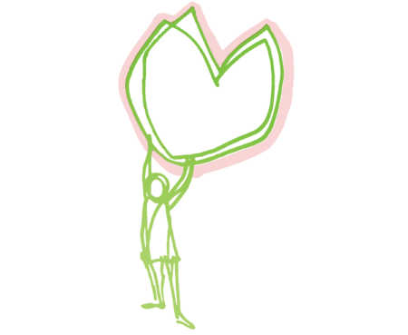 Big heart illustration