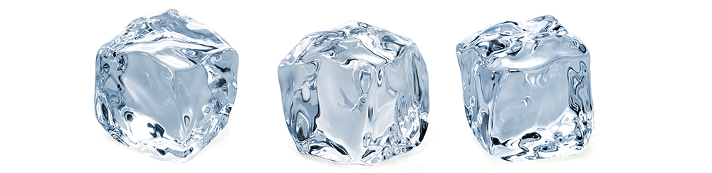 ice cubes