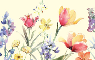 Watercolor flowers